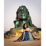 Srinidhi Ramesh Shetty Instagram - Divine bliss 🍁 #IshaFoundation #Adiyogi 🙏🏻