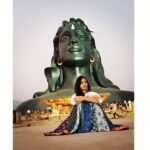 Srinidhi Ramesh Shetty Instagram – Divine bliss 🍁

#IshaFoundation #Adiyogi 🙏🏻