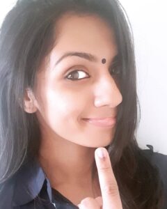 Sruthi Hariharan Instagram - Inked 😊
Now lets wait and watch ... #karnatakaassemblyelections2018