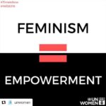 Sruthi Hariharan Instagram - I hate how "feminism" has begun to have a negative connotation...how loosely we use the word and how no one really understands what it truly stands for .. If the definitions on google are difficult for you .. Here is breaking it down and making it extremely simple... If you still dont get it, then lets just agree that you're brain has taken a permanent holiday !