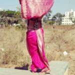 Sruthi Hariharan Instagram – The nauvari for the first time :) Nauvari is a traditional 9 yard saree worn by the women of Maharashtra – and this happens to be the drape with which they perform their beautiful and sensuous folk dance Lavani … And why am I wearing this ? Well something new for this week’s special episode on @master_dancers “Ade Gejje, Bere Hejje” :) Indian dance forms from various states of our country- all on one single stage – now that’s something you probably shouldnt miss – tune into colors Super today at 8pm. 
Styled by : @bapatshweta 
Assistant stylist: @snehagajula007 
Make up and hair by : @vyduryalokesh 
Assisted by : @shashwatichandrashekar 
Jewellery courtesy : @aadyaaoriginals