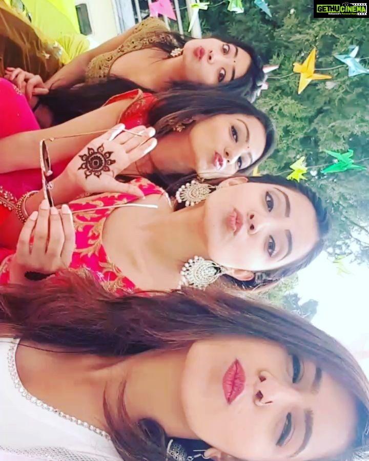 Sruthi Hariharan Instagram - When the stunning @samyuktha_hegde , @rashmika_mandanna and @rukshar12 get the party started and keep it going like that ππ Not just gorgeous guys ... there is much more to women like that π€πHere are the younger generation of female actors who are killing it with the amazing work that are doing and remain women with a beautiful heart in the right mind ! Very proud of them !!! ... Go girls ...Spread the awesomeness you three are βΊπ And can't wait to get together for the next wedding which will hopefully happen soon π€π€ #feelingyounger #madnessatdifferentlevels #love #respect #notjustdolls #ageisnotavariable #eldersisterfeels #femmefatale #andweknowit π