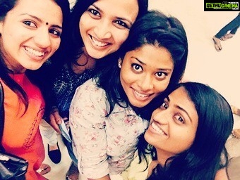 Sruthi Hariharan Instagram - Individually we are phenomenal, together we are indomitable😁... Looking back, I don't know how I'd have survived if not for you three... My best critics and my pillars of support - @amitha_murali @yashaswini.gurulingaiah @vyduryalokesh you three make me a better person ☺. Lots of love your way and looking forward to our next time together ❤ ( PS: I know you three are gonna call me and thup at me for this - maybe thats the intent 😜) #bffgoals #distancedoesntmatter #friendsforlife❤️ #gratitude #journeys #somethingsdontchange