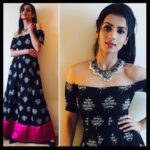 Sruthi Hariharan Instagram - "Create your own style... let it be unique for yourself ... and identifiable for others "- Anna Wintour . Wearing a @_nishra_ and going #Solo for promotions in Chennai 😊 styled by my most efficient little girl - @nisharakiran - thank you nish for always putting up with my last minute plans and living up to it like no one else can 😬 Also this outfit got its extra zing cos of that gorgeous guttapusulu chain from @elegance.ks - thank you guys for this one 😍 And releasing on October 5th is #solo and I can't wait to watch the film just like you all ... #bilingual #excited #judgementdays #fridays #funatwork #allabouttheprocess 😊