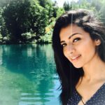 Sruthi Hariharan Instagram – And that’s a goodbye to all those gorgeous pine trees … green waters .. mountains so full of life … snow i saw for the first time in my life .. varieties of cheese and delectable coffee cremes … Until next time – Chao Switzerland … I can’t wait to come see you again 😍😌 #homebound  #memories #travelmore #mountaingirlatheart❤️ @quirksmithjewelry