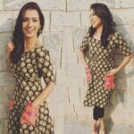 Sruthi Hariharan Instagram - Wearing a @tejukranthi for the promotions of #HappyNewYear . love the pockets :) Mup : @shivugowda2011