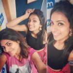 Sruthi Hariharan Instagram – Tune into 92.7bigfm nowwww … with my dear namesake – shruti 😍😍