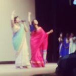 Sruthi Hariharan Instagram – Anupama sings beautifully while my attempt at singing goes full out of sruthi ;) However… was amongst a fantastic audience of girls from NMKRV PU college.  What energy . what zest for life !! Also,
 #BeautifulManasugalu. Releasing on 20th Jan . 
#shepower #SolutionsNotExistingProblemsAgainandAgian