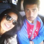 Sruthi Hariharan Instagram - Dropping this monkey off at work and on my way to my first job in 2017 - dubbing for #HappyNewYear :) @raamkumar_r