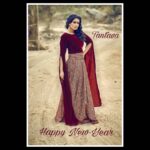 Sruthi Hariharan Instagram - We welcome the new year, full of things that have never been .... May 2K17 be a chapter you all write with a lot of laughter and love :) Happy New year to you all ❤ #Tantava @nikithapriya creation @ajaiumeshofficial photography :)