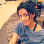 Sruthi Hariharan Instagram – Selfies to help cope with her jet lag .
