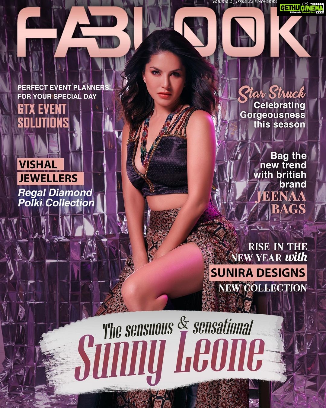 Sunny Leone Instagram - Lovin' this digital cover of @fablookmagazine 🥰 . . . Lips: #BerryGlimmer by @starstruckbysl Styled by @hitendrakapopara @milliarora7777 HMU @devinanarangbeauty @jeetihairstylist Wearing @suniradesigns Jewels by @vishaljewellersmn Boots @metroshoesindia Shot by @trishasarang PR Managed by @akshat_gutgutia Sunny Leone