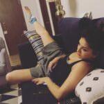 Sunny Leone Instagram – I think the shark ice pack will do me some good! Ankle is down from dancing rehearsals…