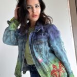 Sunny Leone Instagram - Love this jacket by @huepop.store @ektaj222 Styled by @hitendrakapopara Assisted by @sameerkatariya92