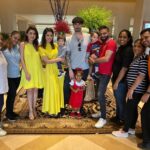 Sunny Leone Instagram - Our very large familia!!! Children made a painting for @dirrty99 birthday! thankful to have such great children and friends!! Blessed! Outfit: @madebycuin