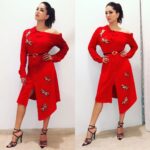 Sunny Leone Instagram – Love this dress! 
Outfit: @shalinirathodofficial
Styled by @hitendrakapopara
Styling Asst @shiks_gupta25 & @sameerkatariya92
Hair and make up- by me 😋