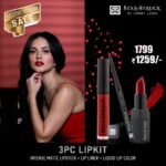 Sunny Leone Instagram - My best selling @starstruckbysl Lipshade - Cherry Bomb Lipkit is now at FLAT 30% OFF. Visit www.starstruckbysl.com Now . . #SunnyLeone #crueltyfreemakeup #crueltyfree #DiwaliSale #luxurymakeup #makeup #cosmetics India