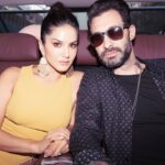 Sunny Leone Instagram - Nice to have my man candy next to me :) Sexy @dirrty99 Sunny Leone