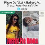 Sunny Leone Instagram – Hi everyone. This girl needs help to live. I don’t know her but her case was brought to my attention and it’s heart breaking. If you can find it In your heart to help it would be amazing. If not with money then forward the message to spread the word. 
In an unspeakably vicious act, Namra was sexually molested before being thrown off the 8th floor of a building on 29th June. She suffered multiple brain injuries and is fighting for her life at L H Hiranandani Hospital,Mumbai.The treatment is going to cost Rs. 8 lakh, and we urgently need funds to continue the treatment and save her life.

We are trying our best to arrange the funds, but are limited by our financial condition, and time is running out for Namra. Please help us raise the required amount by donating. Check my story for the link