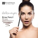 Sunny Leone Instagram - For that perfect and flawless Eye makeup!! #BrowPencil by #StellarEyes available in two shades - Brown and Black!! Buy it exclusively on www.suncitystore.com #SunnyLeone #fashion #cosmetics #StarStruckbySL #Eyebrow #EyeLiner #Mascara Sunny Leone