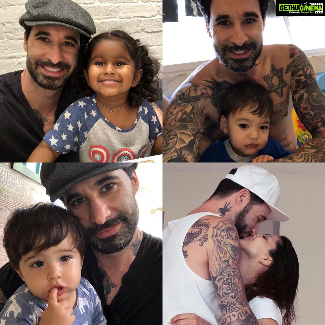 Sunny Leone Instagram - Our lives are beautiful because you are in it... Our lives are safe because you protect us... Our lives are grand because you give us your whole heart... Everyday you love us and protect us and help us become a better version of ourselves...I love you so much baby and happy fathers day to the best dad and husband ever. Our lives have light because of you! @dirrty99