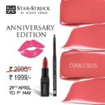 Sunny Leone Instagram - Monday blues? Let me make it a whole lot happier! @starstruckbysl is offering a flat 30% OFF on the limited #AnniversaryEdition box exclusively on www.suncitystore.com #SunnyLeone #fashion #cosmetics #StarStruckbySL #LuxuryLips #luxury #luxurylifestyle #LipFluencer #Sale