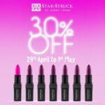 Sunny Leone Instagram – Excited for the long weekend? Let me make it even better!!
Starting 29th April, our #AnniversaryEdition will be on #SALE at flat 30% OFF!! Only limited stocks are available. Exclusively on www.suncitystore.com

#SunnyLeone #fashion #cosmetics #StarStruckbySL #LuxuryLips #luxury #luxurylifestyle #LipFluencer