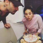 Sunny Leone Instagram - Happy Anniversary @dirrty99 you are the best part of my life, my best friend and the best father to our children! the greatest part is that our daughter made us our cake.