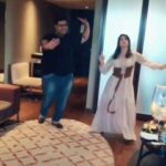 Sunny Leone Instagram - Yup.. We are crazy!! @indiatiktok video series #2 with @shezaadakakkar #SunnyLeone #TikTokwithSunny Mumbai, Maharashtra