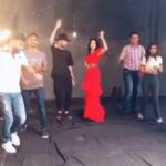 Sunny Leone Instagram - Yes we don’t know what we are doing!! Lol Copa Cabana! @sunnyrajani @imraj_gupta @tomasmoucka @kamran.shaikh786 @shikha_gupta07 @jeetihairtstylist