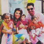 Sunny Leone Instagram - Happy Holi from the Weber’s!!