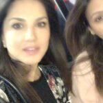 Sunny Leone Instagram – Airport buggy with @sapana.malhotra @starstruckbysl adventure!!