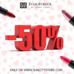 Sunny Leone Instagram – Hey ladies 😘
I am giving a flat 50% OFF on all @starstruckbysl products only for 24 hours!
Offer valid only on www.suncitystore.com

Hurry up.. Limited stock only