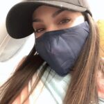 Sunny Leone Instagram - I think a mask is absolutely appropriate on a plane when you are sick as a dog! So glad to be back in Mumbai where I can see the miracle Doctor Agarwal :) God Bless you!