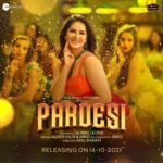 Sunny Leone Instagram – Get ready for the release of the hottest single of the year! #Pardesi RELEASING ON 14.10.2021
.
.
#ZeeMusicOriginal @sunnyleone @aseeskaurmusic @arko.pravo.mukherjee #AdilShaikh @anuragbedii  @zeemusiccompany