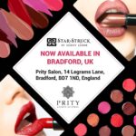 Sunny Leone Instagram – Great News!
You can now buy @StarStruckbySL Products at @PritySalon in Bradford, UK!

#SunnyLeone #fashion #cosmetics #StarStruckbySL #UnitedKingdom United Kingdom