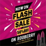 Sunny Leone Instagram - The FLASH SALE is ON!! 🤩 Now get #Rooberry now at a flat 50% OFF... Hurry up.. Limited stock only!! www.suncitystore.com