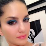 Sunny Leone Instagram – End of the night!! Testing new eye shadow colours for @starstruckbysl I hope you all are ready for some awesome stuff!!