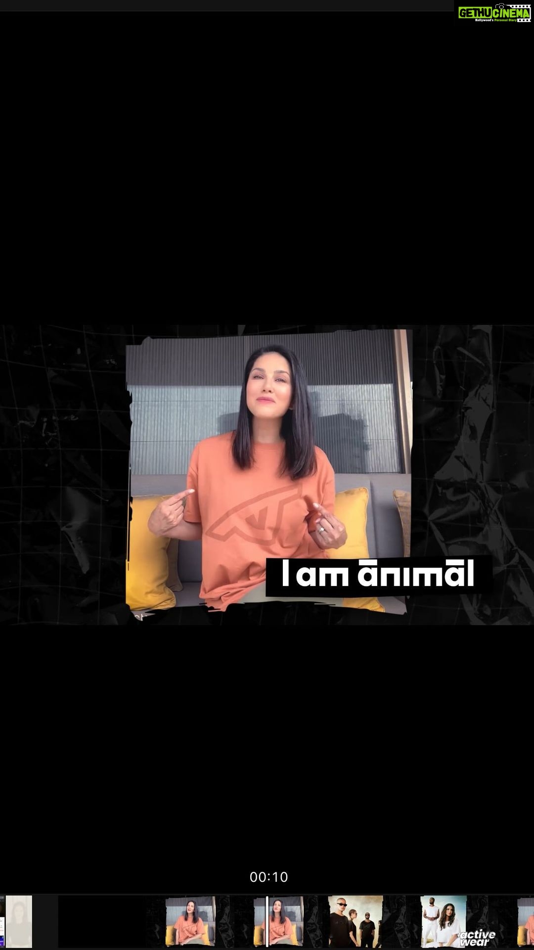 Sunny Leone Instagram - We're thrilled to announce the Launch of “I Am  Animal” on Myntra. Explore a progressive collection of organic and  cruelty-free silhouettes with a fresh approach to athleisure and
