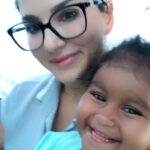 Sunny Leone Instagram - To the most beautiful angel in the world! Happy happy 3rd birthday my sweet girl! 🎼🎼You are my sunshine...my only sunshine...you make me happy when skies are grey...you’ll never know dear how much I love you!...please don’t take my sunshine away!! 🎼🎼