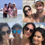 Sunny Leone Instagram – Best friends for life!! @dirrty99 @bluereena @patellegrino Cancun Mexico and our rather large families! Lol