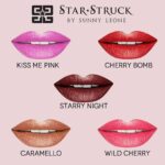 Sunny Leone Instagram - Get your fav @starstruckbysl Lip shade!! KISS ME PINK | CHERRY BOMB | STARRY NIGHT | CARAMELLO | WILD CHERRY Get them now on our official store - www.suncitystore.com #SunnyLeone #fashion #cosmetics #StarStruckbySL #LipLiner #Lipcolor #IntenseMatteLipstick #LiquidLipColor #newlaunch #NewShade Sunny Leone