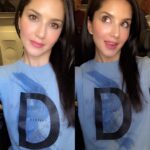 Sunny Leone Instagram – Ready to DISTRUPT the nation in my favourite tee @disrupt_india thanks Big Little Bro @rannvijaysingha for all the swag!! So proud to wear what you have created!!