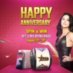Sunny Leone Instagram - Yayyy!! @jeetwinofficial is now a year old and is celebrating its anniversary by throwing a week-long parade filled with entertainment and special promotion!! Giveaways includes @oneplus 6 and many other awesome prizes! Click on the link in @jeetwinofficial bio to win
