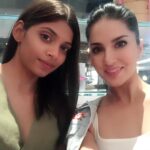 Sunny Leone Instagram - So nice spending time with my sister in law @karishmavohra14 Texas!!