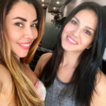 Sunny Leone Instagram - Over 10years of you cutting my hair and being a great friend! Love you @nuria.contreras xoxo @luxeparlour