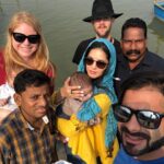 Sunny Leone Instagram – Another one from the Ganges!! @swellflock @pyedle @tomasmoucka Anand and @sunnyrajani