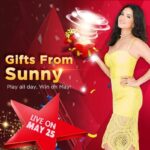 Sunny Leone Instagram - Play All day, Win on May! Play your favorite games on JeetWin and win a special chance to get an exclusive gift hamper from me on the Sunny Live event happening on May 25, at 8PM! @jeetwinofficial #sunnyonjeetwin #May25th #jeetwin