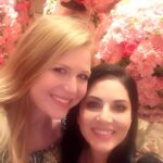 Sunny Leone Instagram - My sweet buddy @swellflock Karyn lol romantic picture by the roses. Haha