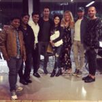 Sunny Leone Instagram - Thank you @dirrty99 for organising the best dinner with all my extended family! @pyedle @jeetihairtstylist @hitendrakapopara daniel @swellflock @richardkrocil @tomasmoucka love you all so much!